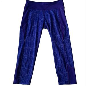 Athleta vivid purple crop SIZE S athletic pants